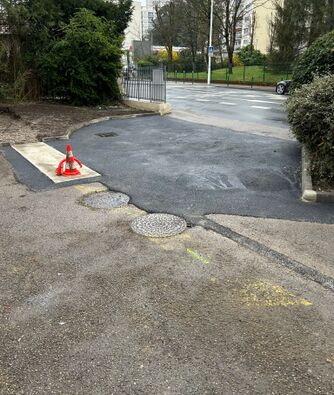 enrobe tassin la demi lune pour copropriete